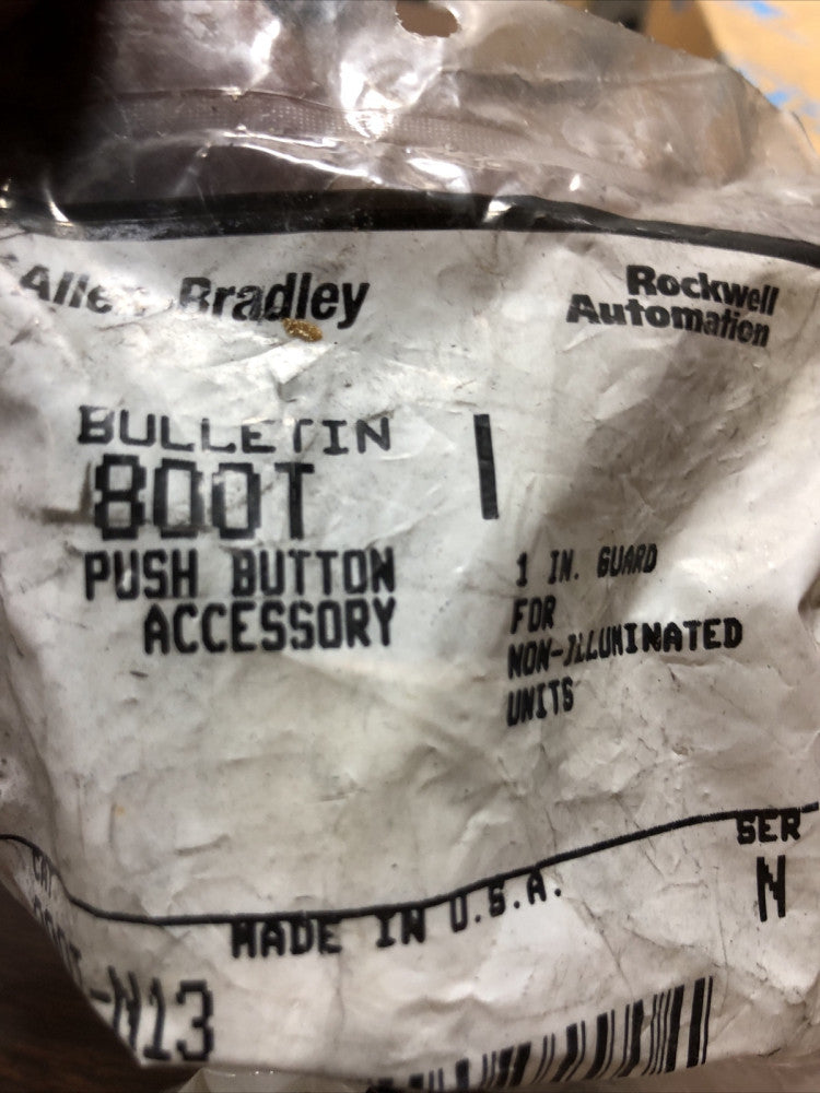 ALLEN BRADLEY  800T-N13   THREADED PUSHBUTTON  GUARD  SER N (Lot of 3)