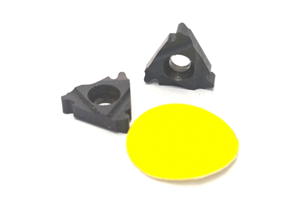 ISCAR*16IR  8 RND *LAYDOWN THREADING INSERT***** LOT OF 2