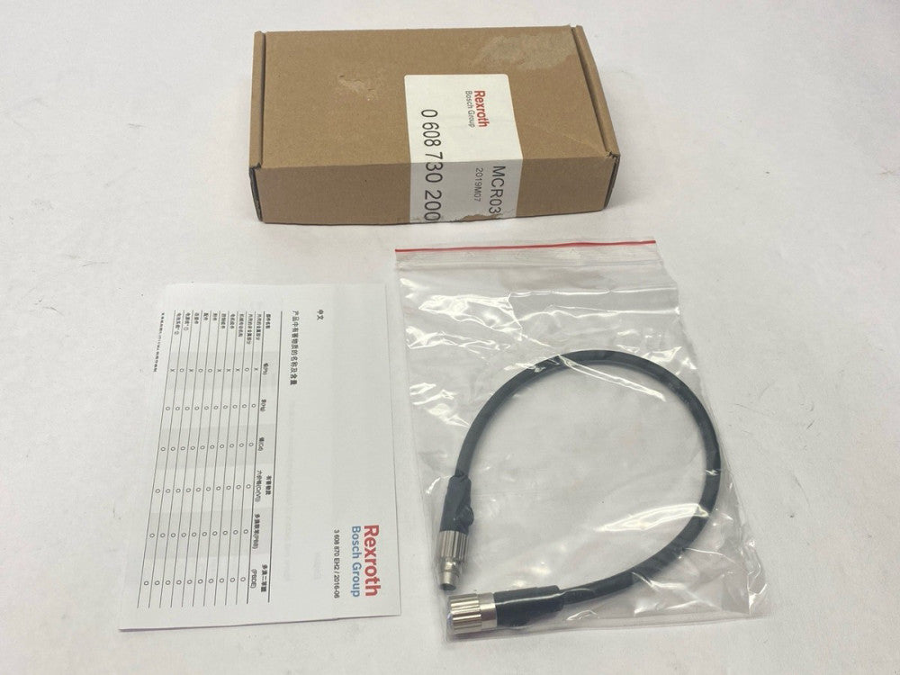 Bosch Rexroth 0608730200 Transducer Cable MCR033