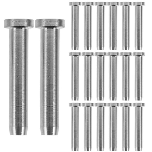  20 Pcs Connector Handrail Fitting Terminal for Wood Stair Cable Railing Kit