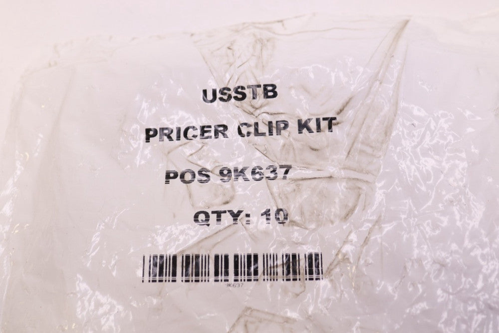 (10-Pk) Pricer Clip Kit POS 9K637 USSTB 
