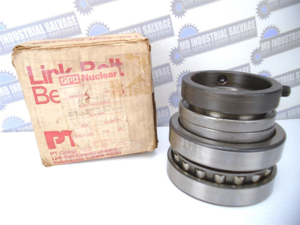 LINK-BELT - B22543HL - 2-11/16" BORE - INSERT PILLOW BLOCK BEARING (NEW in BOX)