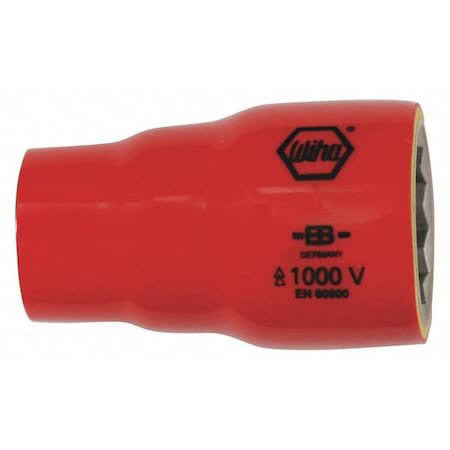 Wiha 31716 1/2 In Drive, 15/16" Hex, Sae Socket