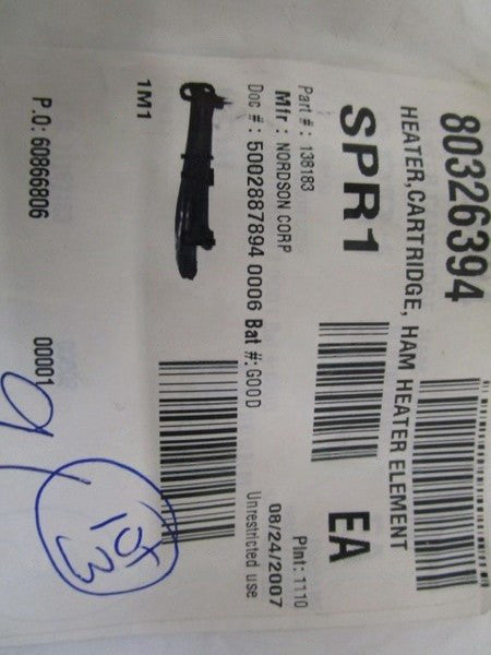 INDUSTRIAL SPARE PART 138183B (PKG OF 3) NSNP
