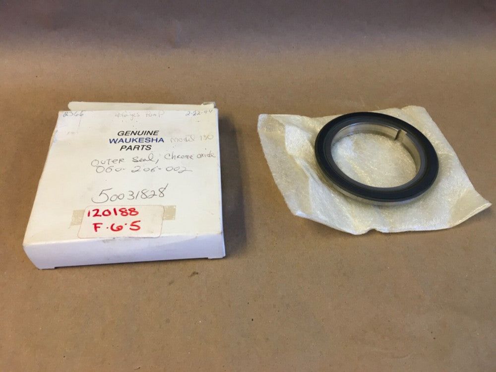 SPX/Waukesha 060-206-002 Outer Seal Chrome Oxide  (KB)
