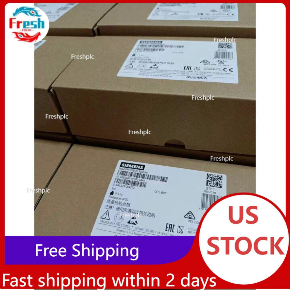 New Siemens 6SE6 400-1PB00-0AA0 6SE6400-1PB00-0AA0 MICROMASTER 4 PROFIBUS module