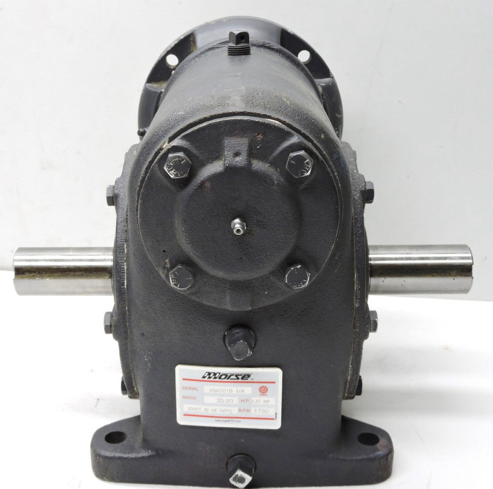 Morse 30GCT 30 1R 145TC Ratio: 30.00, HP: 2.31, RPM: 1750 Gear Reducer - NOB NEW