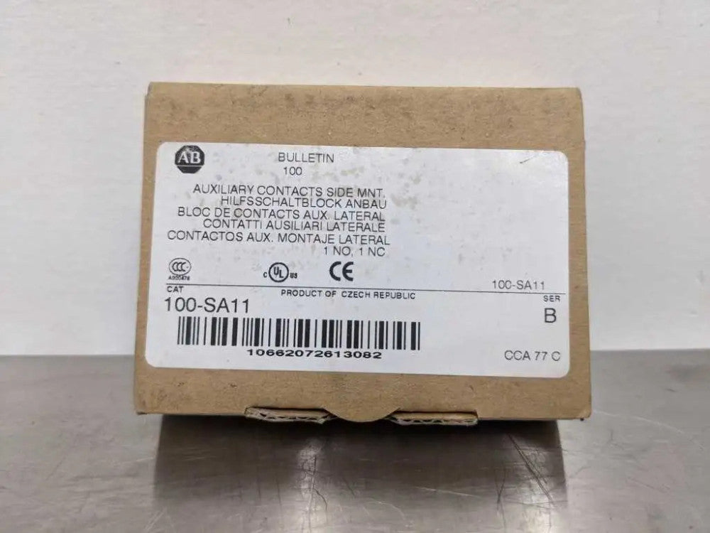 Allen-Bradley 100-SA11 Auxiliary Contacts Side Mount Ser B