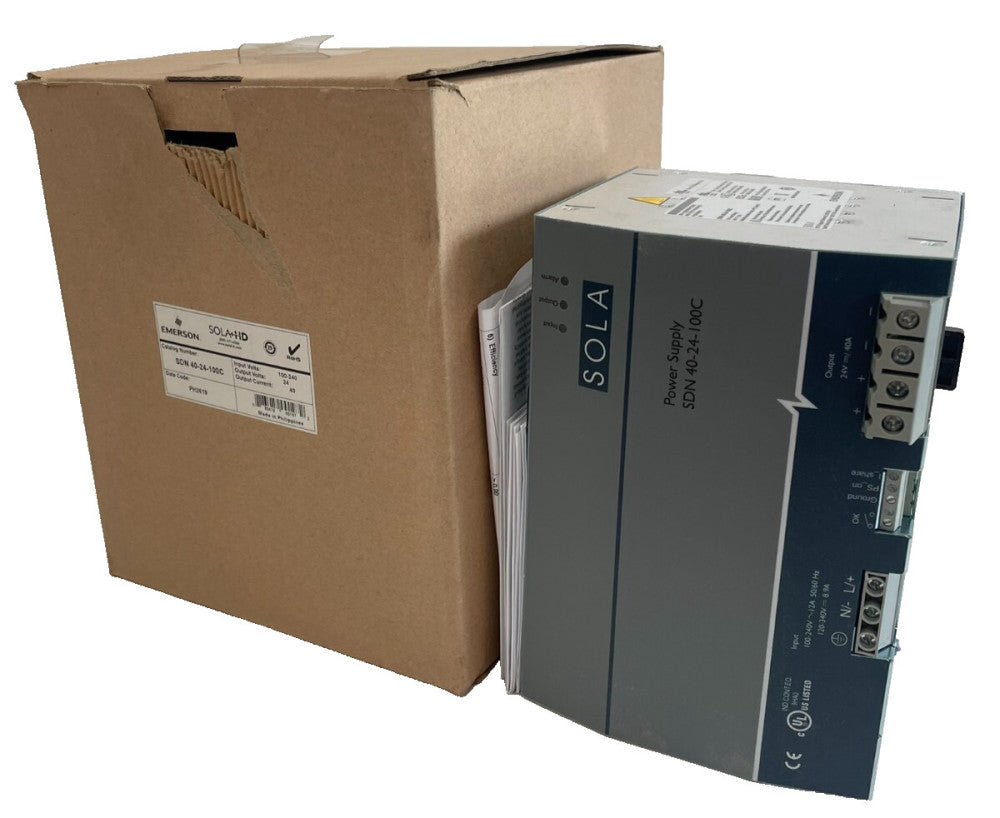 NEW SOLA SDN-40-24-100C POWER SUPPLY SDN 4024100C