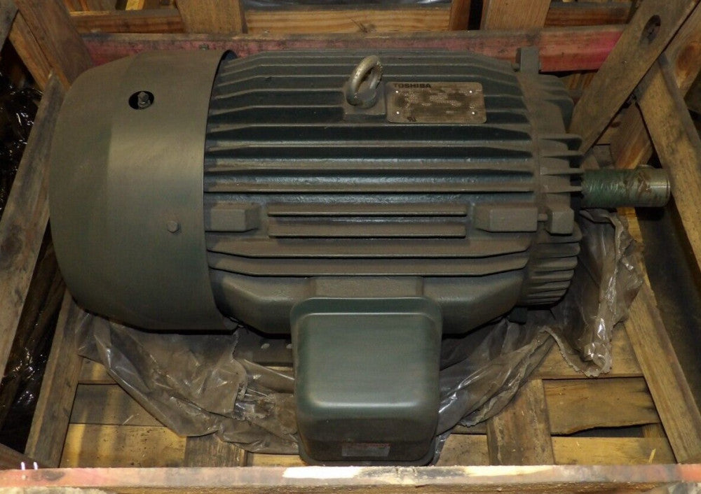NEW TOSHIBA 50 HP AC MOTOR 230/460 VAC 3Ø 1770 RPM 326T TEFC B0504FLF3USH02