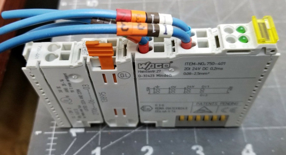 Wago 750-401 Input Module 24VDC [B1BA]