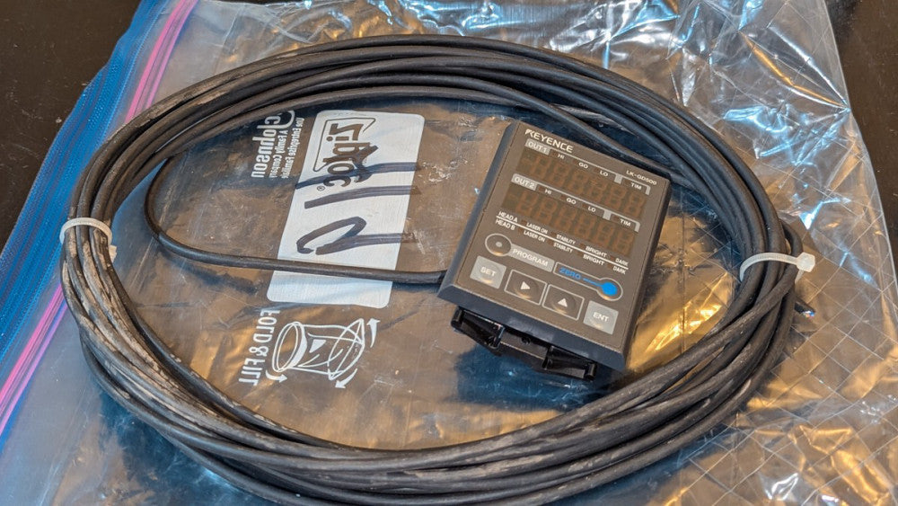 Keyence Display Panel LK-GD500 w Cable Used & Guaranteed