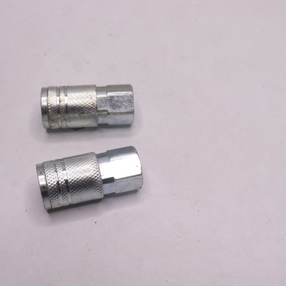 (2-Pk) Quick Coupler High Grade Alloy Steel 1/4 x 1/4 FNPT 0973500