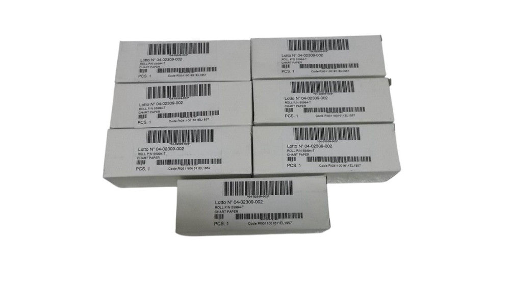 LOT OF 7 CHART RECORDER PAPER ROLLS 55994-T NSMP