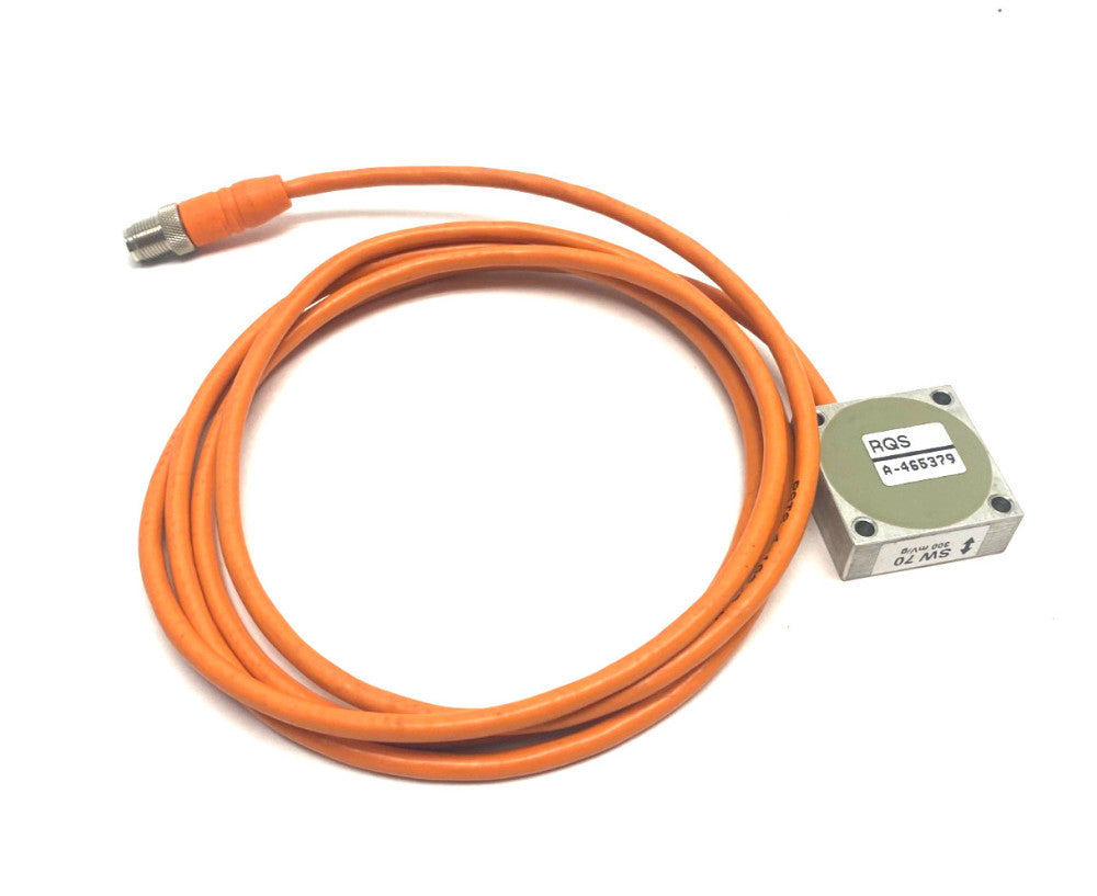 REOVIB SW 70 Accelerometer IP54 M12 4-Pin 2m Cable 300mV/g Aluminum Case