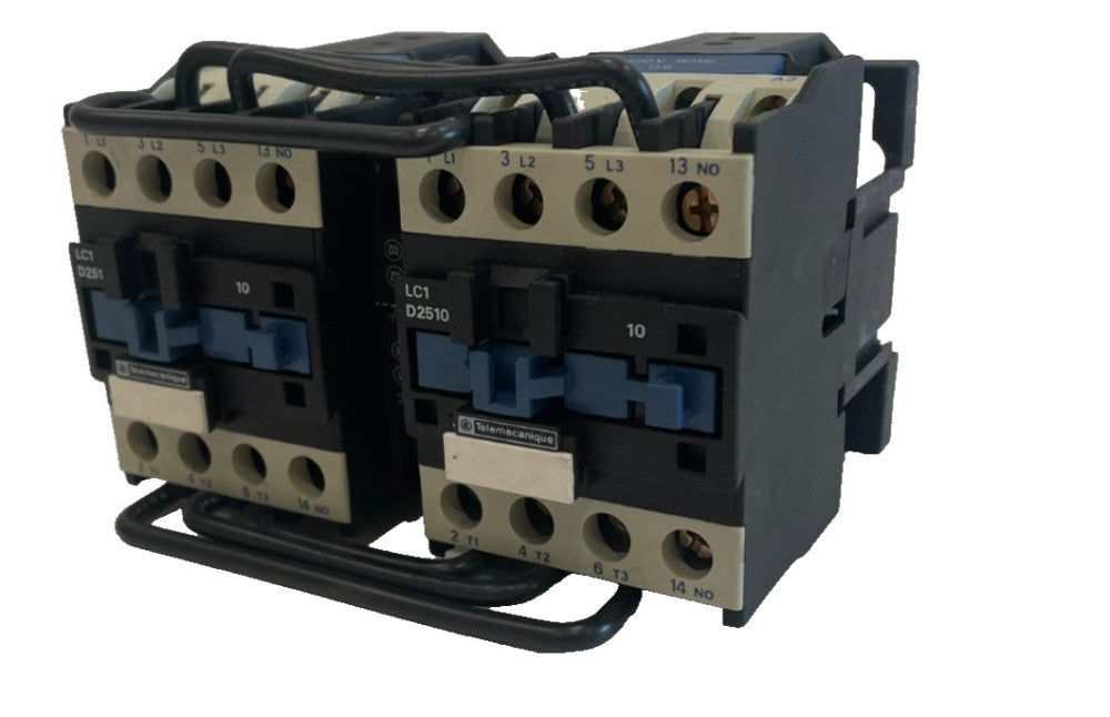NEW TELEMECANQUE LC2D2511 REVERSING CONTACTOR LC1D2510