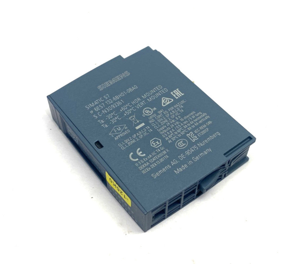 Siemens 6ES7 132-6BH01-0BA0 Simatic ET 200SP Digital Output Module DQ 16x24VDC