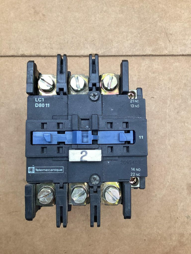 Telemecanique LC1-D8011 Magnetic Contactor 125A