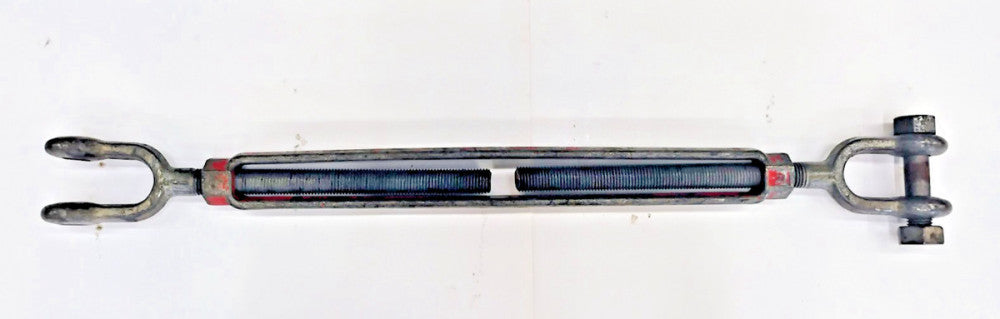 TURNBUCKLE JAW TO JAW 40-1/2" X 64-1/2" TAKE UP: 24", 1-1/4"-7 THREAD SIZE