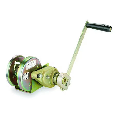 Thern M4312pb Hand Winch,Spur Gear,W/Brake,2000 Lb.