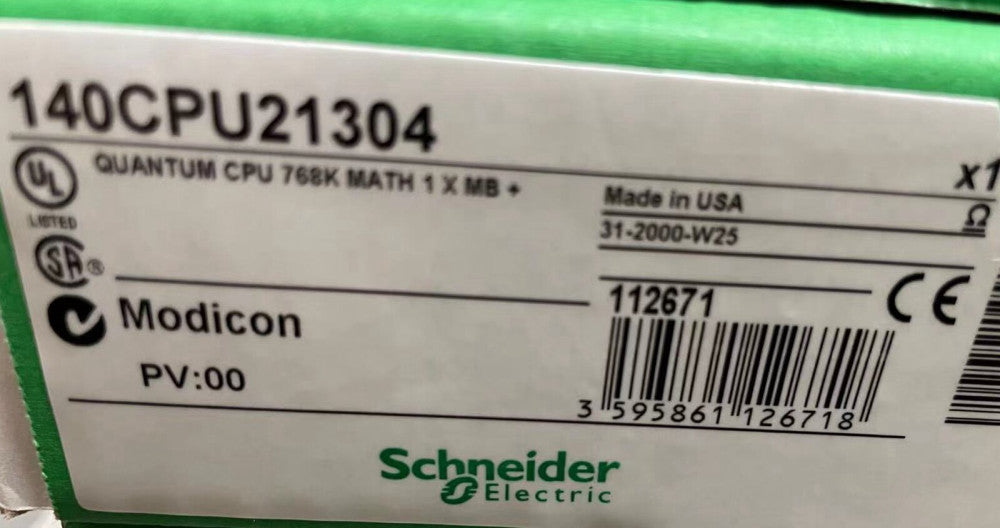 New In Box SCHNEIDER 140CPU21304 Controller Module