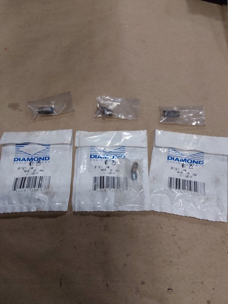 (Lot of 7) Diamond No. 25 Offset Link G-1189-P