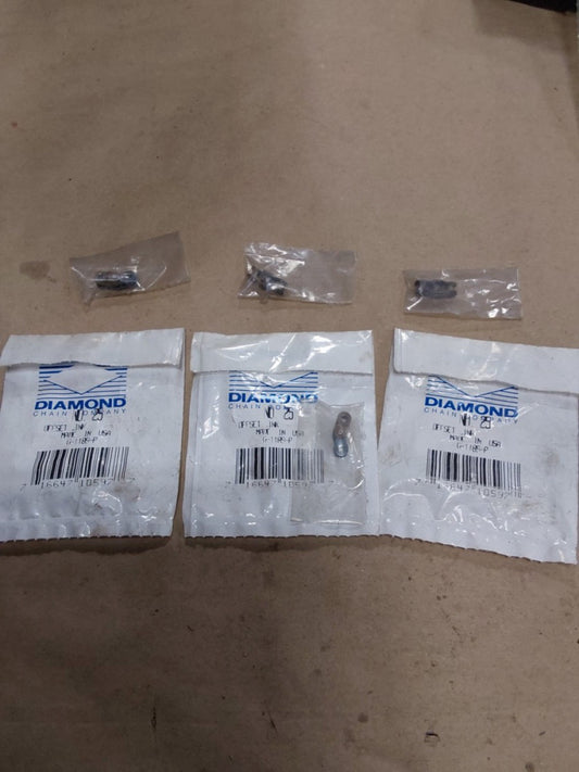 (Lot of 7) Diamond No. 25 Offset Link G-1189-P