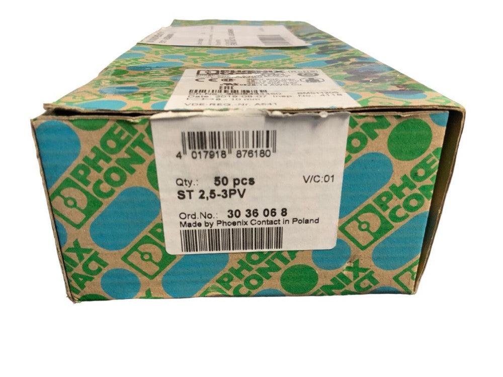 49pcs Phoenix Contact Connecting terminal ST 2,5-3PV 3036068