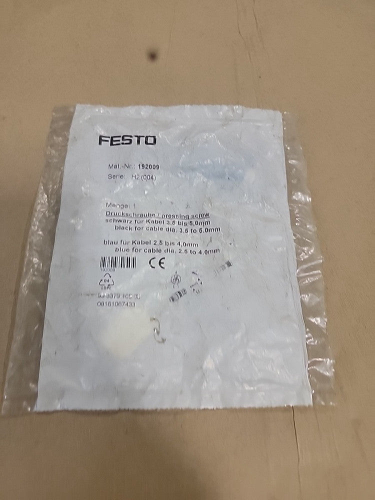 Festo Sensor Plug Connector 192009 