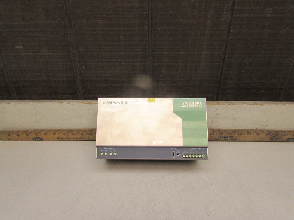 PHOENIX CONTACT QUINT-PS-3X400-500VAC/24DC/20/F , POWER SUPPLY, NIB! MAKE OFFER!