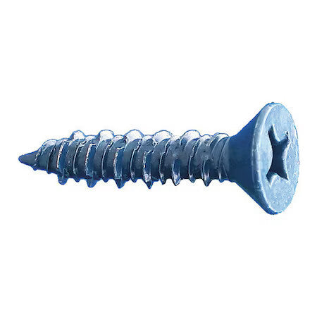 DAGGERZ CONFB*14134 Dagger-Con Concrete Screw, 1/4" Dia., Flat, 1 3/4" L,