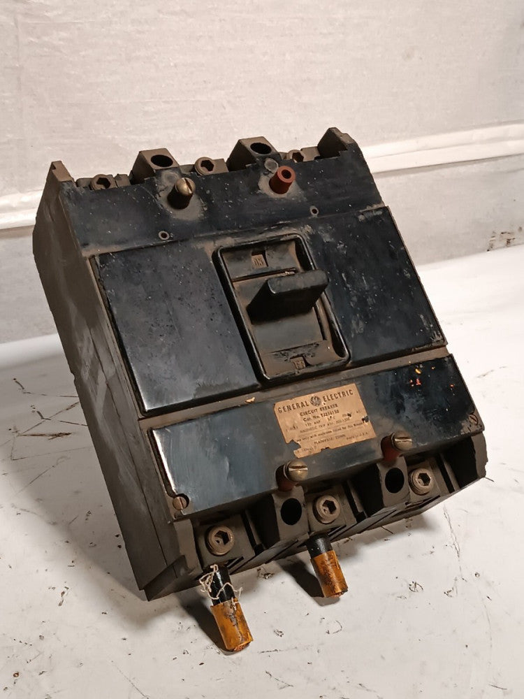 General Electric TJ23615 Molded Case Circuit Breaker, 150A, 3 Pole, 3 Phase