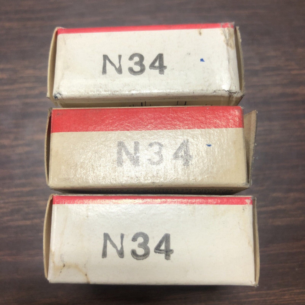 LOT OF 3 NEW OLD STOCK! ALLEN-BRADLEY OVERLOAD RELAY HEATER ELEMENTS N34