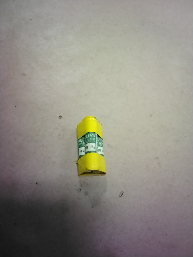 Bussmann FNM 1-8/10 1.8A 250Vac Fusetron Fuse, Lot Of 3