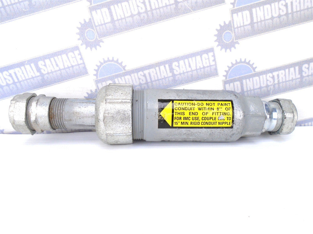 O-Z Gedney - TX-100 - 1" EXPANSION JOINT for EMT Conduit 4" Travel