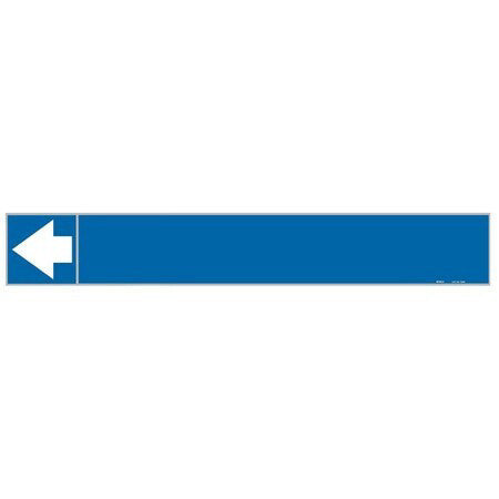 Brady 73946 Pipe Marker,Blank,2 In.H, 73946