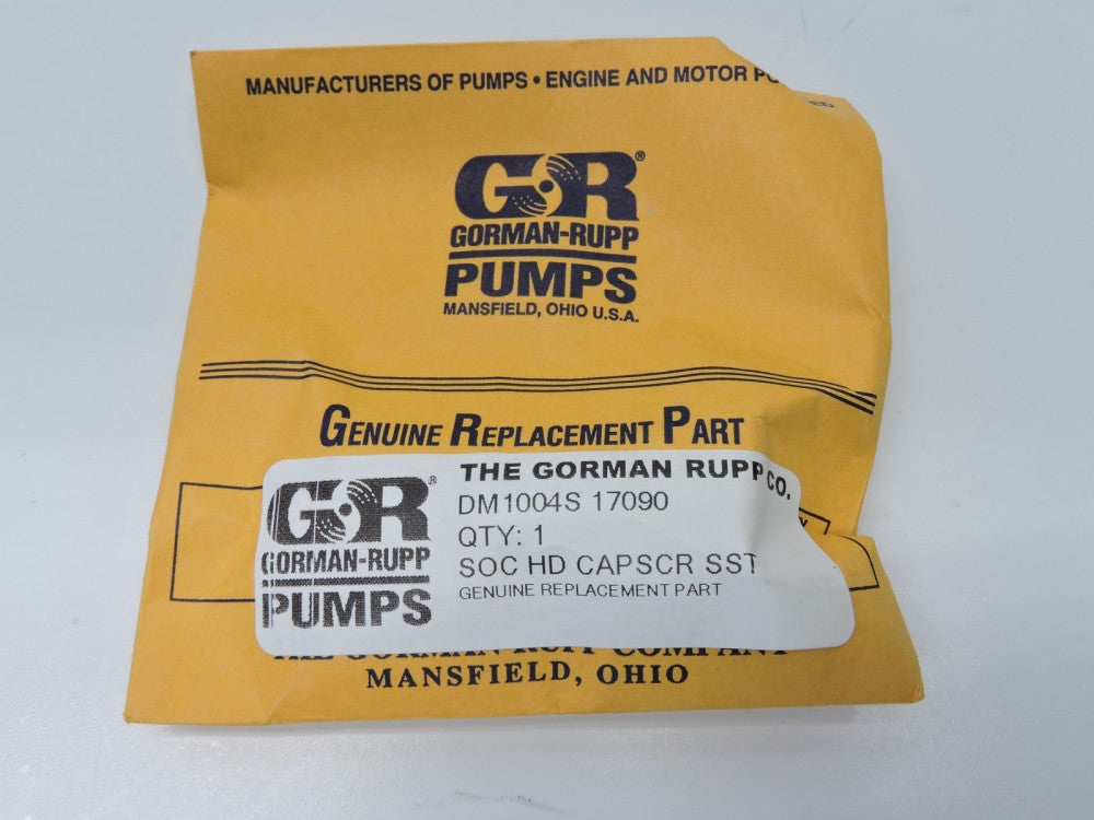 GORMAN-RUPP DM1004S-17090 SOCKET HD CAP - Genuine NEW!