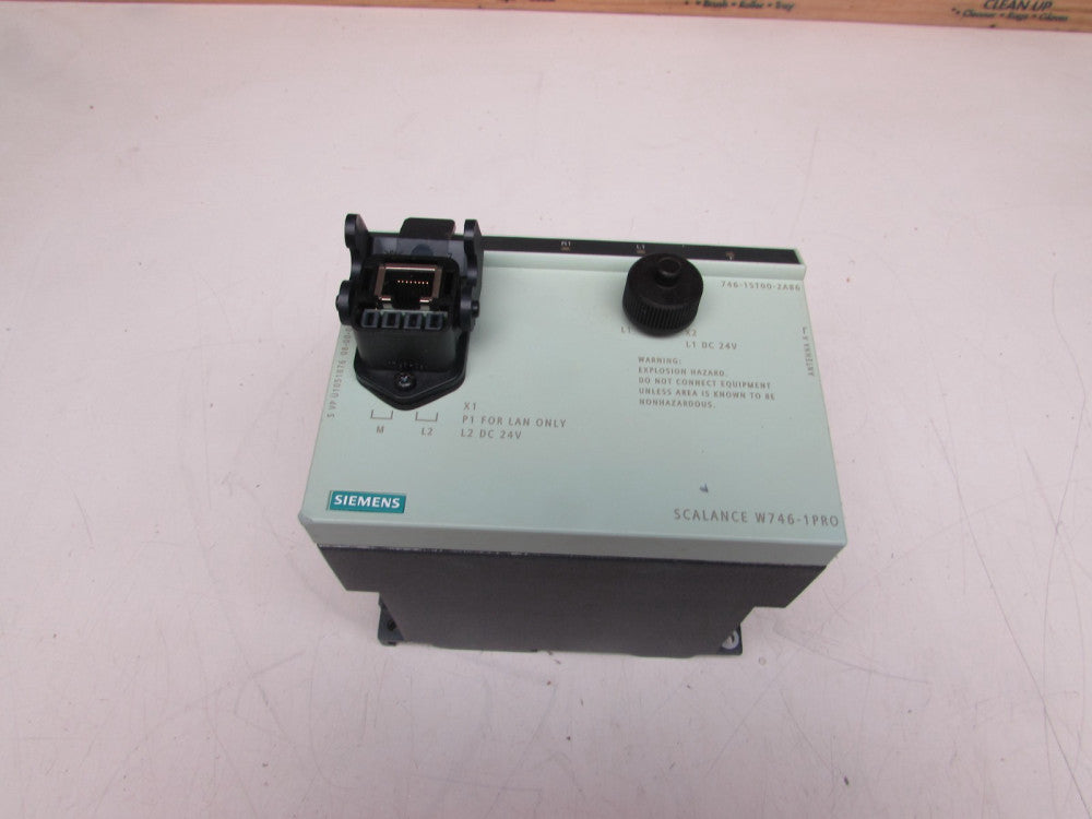 SIEMENS SCALANCE , 6GK5746-1ST00-2AB6, ETHERNET MODULE GOOD TAKEOUT MAKE OFFER! 