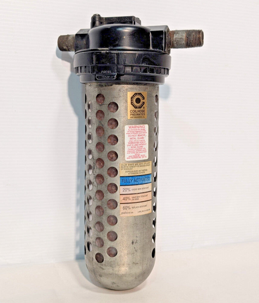 Coilhose Pneumatics 8424 Desiccant Air Dryer, Max 150Psi, 125°F Max Pressure