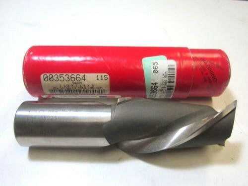 Regal-Beloit (58225) 1-1/2" 2F HSS LEFT HAND End Mill 1-1/2 x 1-1/4 x 3 x 5-1/2"