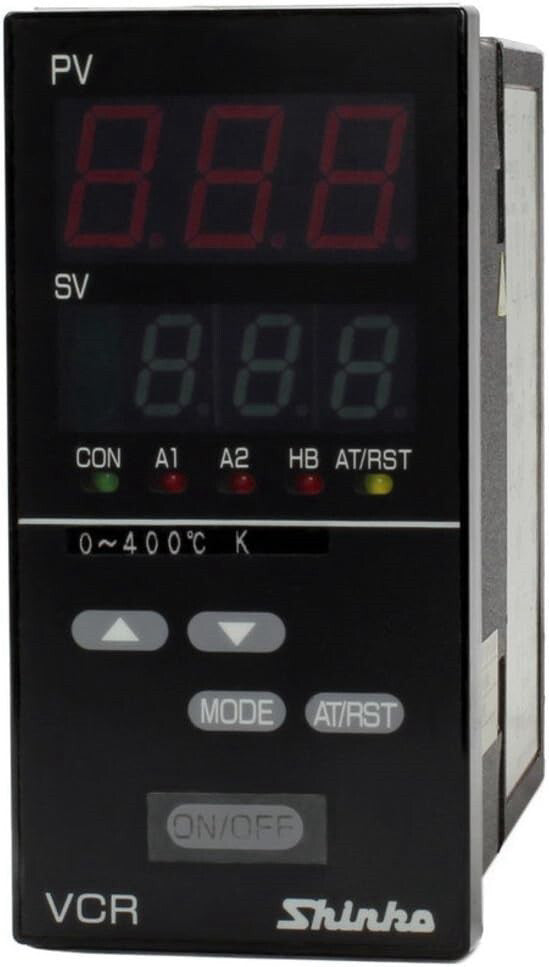 Shinko VCR-134-S/E Temperature Controller 0-400° C K