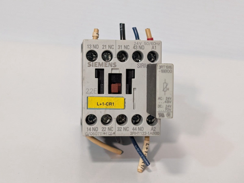 Siemens 3ZX1012-ORH11-1AA1 Contractor, 3-Pole, 600vac, 230vac Coil with Varistor