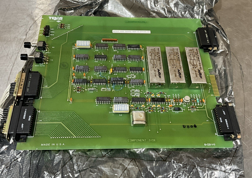 TEJAS Controls Camco Circuit B8241 000 00001 Rev C Board 07430 Rev B