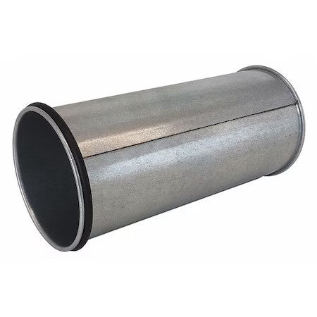 Nordfab 8040207334 Round Adjustable Nipple, 16 In Duct Dia, 304 Stainless
