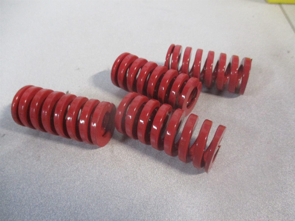 Dayton Lamina (9-1608-26) 1″ x 1/2″ x 2″ OAL Heavy Duty Red Die Spring - Qty 4 