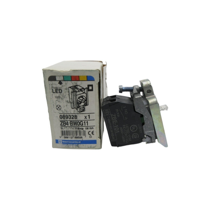 TELEMECANIQUE ZB4BW0G11 120V (WH) NSMP