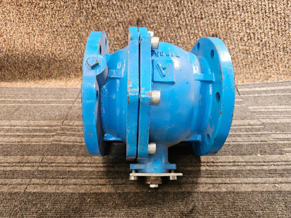 Cast Iron Flanged End Ball Valve 6 inch 200W, Flange x Flange End Connections