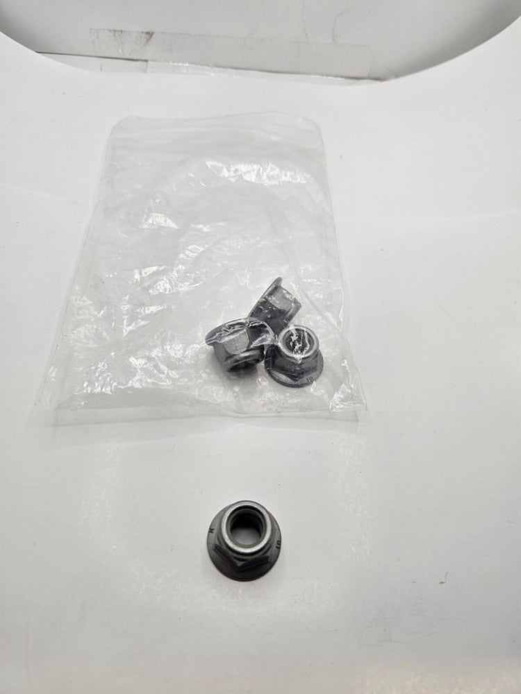(QTY 4) Flange Hex Nuts 0.38" x 1.09"