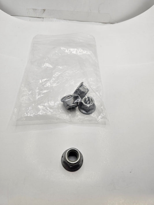(QTY 4) Flange Hex Nuts 0.38" x 1.09"