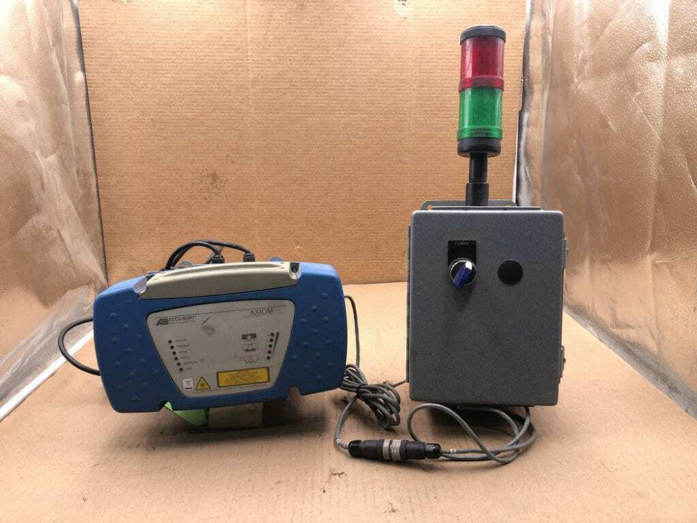 ACCU-SORT AXIOM Barcode Scanning Solution / Scanner w/ 24V DC PS /Control